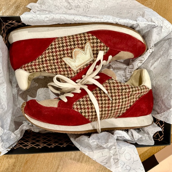 Birdies: Roadrunner Sneakers in “Primary Plaid” size 9.5 - Picture 9 of 10